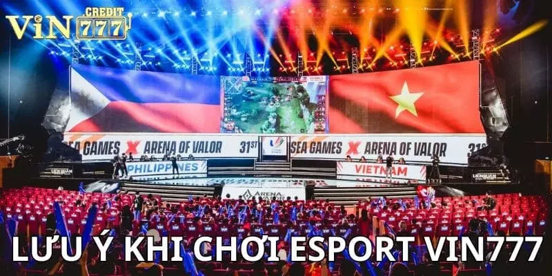 trang cá cược esport Lưu ý khi tham gia chơi để hạn chế rủi ro cho newbie